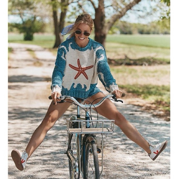 Anthropologie Pilcro Pullover Long-Sleeve Crew-Neck Icon Sweater